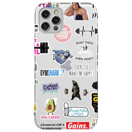 Apple iPhone 12 Pro Mixed up 2 Transparent Silicone TPU Θήκη