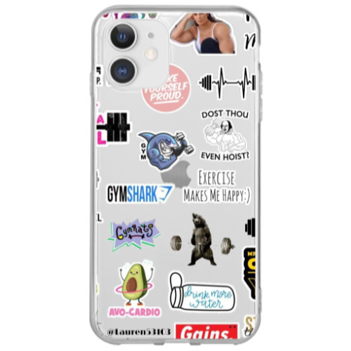 Apple iPhone 12 Mini Mixed up 2 Transparent Silicone TPU Θήκη