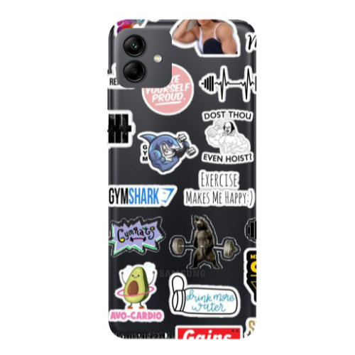 Samsung A04 Mixed up 2 Transparent Silicone TPU Θήκη