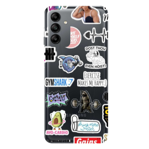 Samsung A04S Mixed up 2 Transparent Silicone TPU Θήκη