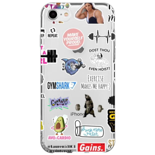 Apple iPhone SE 2020 Mixed up 2 Transparent Silicone TPU Θήκη