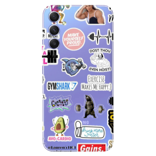 Samsung A34 Mixed up 2 Transparent Silicone TPU Θήκη
