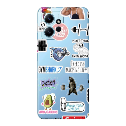 Xiaomi Redmi Note 12 4G Mixed up 2 Transparent Silicone TPU Θήκη
