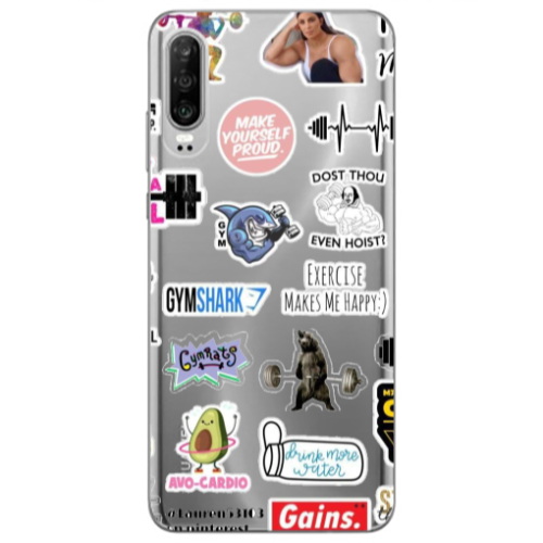 Huawei P30 Mixed up 2 Transparent Silicone TPU Θήκη