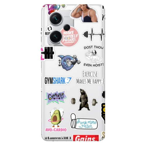 Xiaomi Redmi Note 12 5G Mixed up 2 Transparent Silicone TPU Θήκη