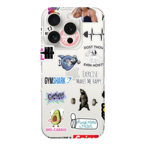 Apple iPhone 15 Pro Mixed up 2 Transparent Silicone TPU Θήκη