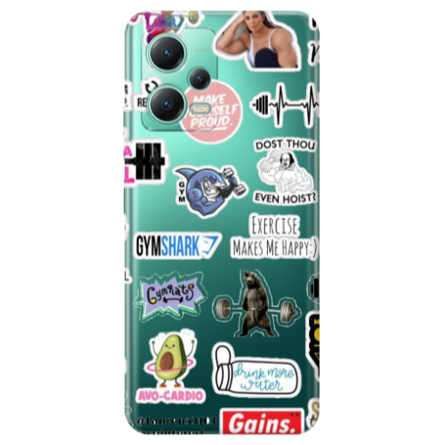 Xiaomi Redmi Note 12 Pro Plus 5G Mixed up 2 Transparent Silicone TPU Θήκη