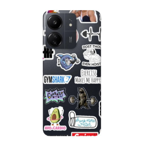 Xiaomi Redmi 13C Mixed up 2 Transparent Silicone TPU Θήκη
