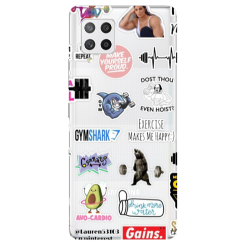 Samsung A42 5G Mixed up 2 Transparent Silicone TPU Θήκη