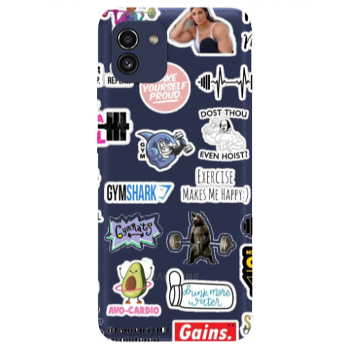 Samsung A03 Mixed up 2 Transparent Silicone TPU Θήκη