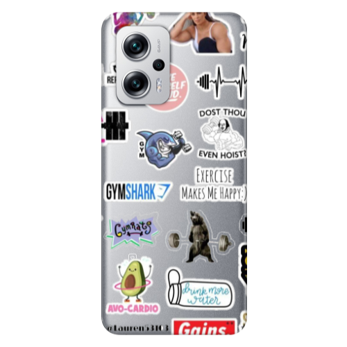 Xiaomi Poco X4 GT Mixed up 2 Transparent Silicone TPU Θήκη