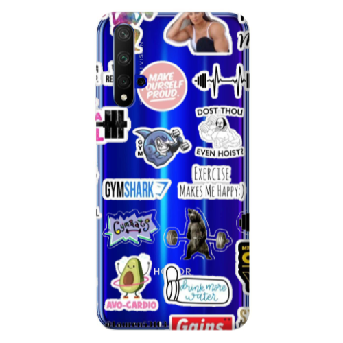Huawei Nova 5 T Mixed up 2 Transparent Silicone TPU Θήκη
