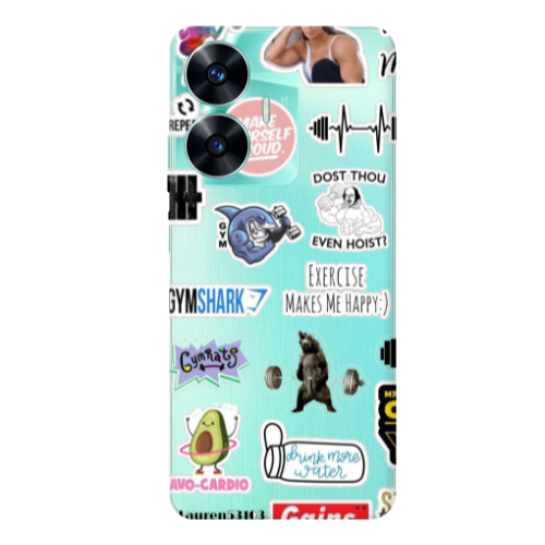 Realme C55 Mixed up 2 Transparent Silicone TPU Θήκη