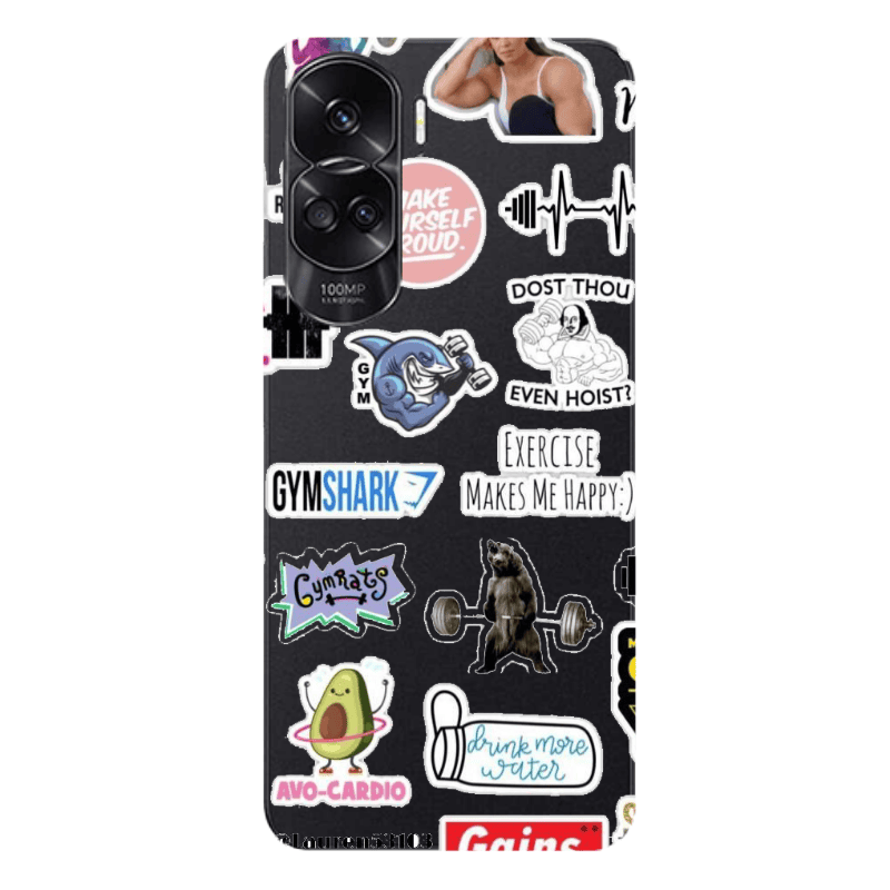 Honor 90 Lite 5G Mixed up 2 Transparent Silicone TPU Θήκη
