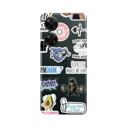 Oneplus Nord CE 3 Lite 5G Mixed up 2 Transparent Silicone TPU Θήκη