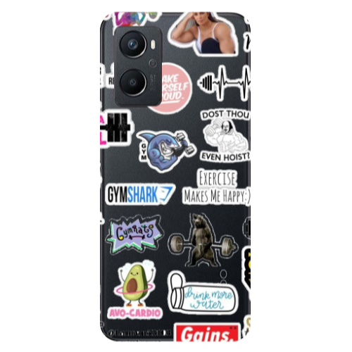 Oppo A 96 Mixed up 2 Transparent Silicone TPU Θήκη