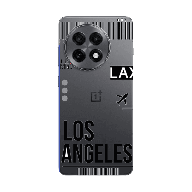 Oneplus 13 R Los angeles Transparent Silicone TPU Θήκη