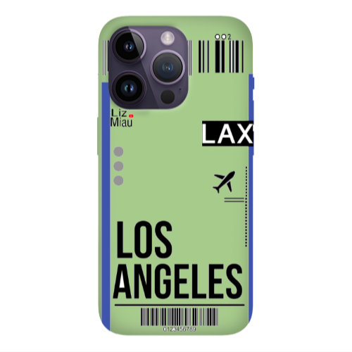 Apple iPhone 14 Pro Max Los angeles Light Green Colored Silicone TPU Θήκη