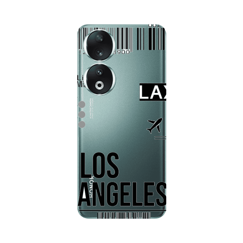 Honor 90 5G Los angeles Transparent Silicone TPU Θήκη