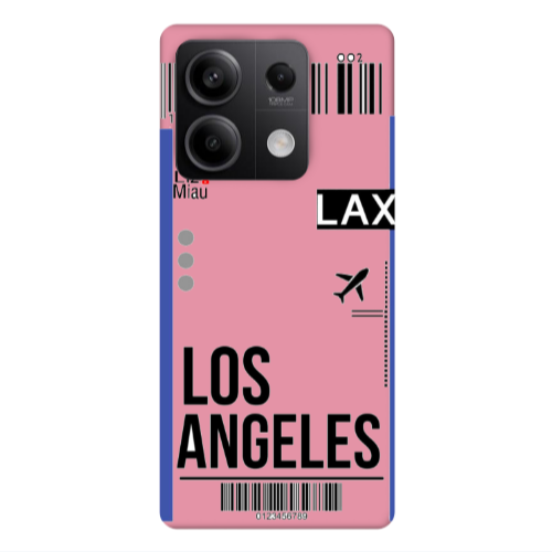 Xiaomi Redmi Note 13Pro 5G Los angeles Pink Colored Silicone TPU Θήκη