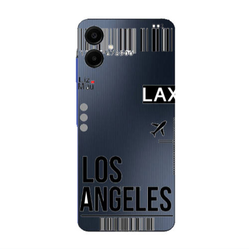 Samsung A06 Los angeles Transparent Silicone TPU Θήκη