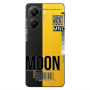 Xiaomi Poco X7 Pro A ticket to the moon Transparent Silicone TPU Θήκη