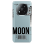 Xiaomi Redmi Note 14 Pro + 5g A ticket to the moon Transparent Silicone TPU Θήκη