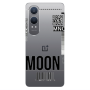 Oneplus Nord Ce 4 lite A ticket to the moon Transparent Silicone TPU Θήκη