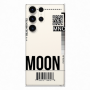 Samsung S25 Ultra A ticket to the moon Transparent Silicone TPU Θήκη