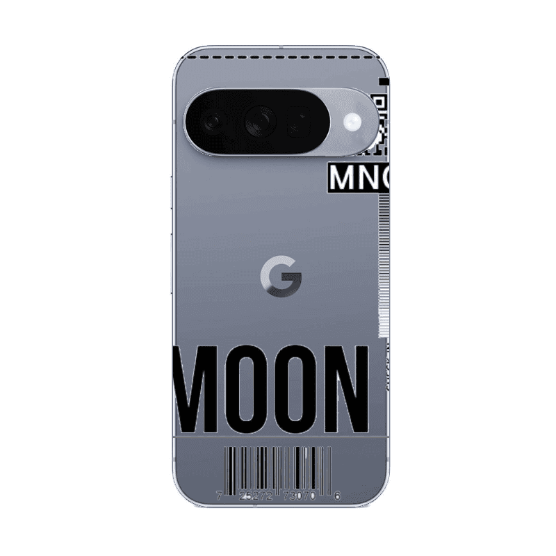 Google Pixel 10 A ticket to the moon Transparent Silicone TPU Θήκη