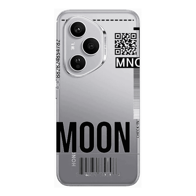 Honor Magic 400 Pro A ticket to the moon Transparent Silicone TPU Θήκη