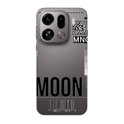 Oppo Find X9 Pro A ticket to the moon Transparent Silicone TPU Θήκη