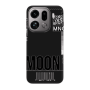 Oppo Find X9 Pro A ticket to the moon Black Colored Silicone TPU Θήκη