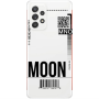 Samsung A52 A ticket to the moon Transparent Silicone TPU Θήκη