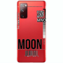 Samsung S20 FE A ticket to the moon Transparent Silicone TPU Θήκη