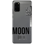 Samsung S20 Plus A ticket to the moon Transparent Silicone TPU Θήκη