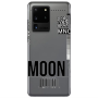 Samsung S20 Ultra A ticket to the moon Transparent Silicone TPU Θήκη