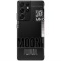 Samsung S21 Ultra A ticket to the moon Transparent Silicone TPU Θήκη