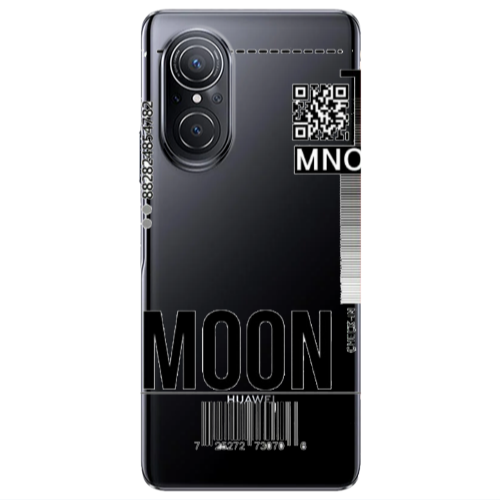 Huawei Nova 9 SE A ticket to the moon Transparent Silicone TPU Θήκη