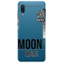Samsung A02 A ticket to the moon Transparent Silicone TPU Θήκη
