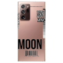 Samsung Note 20 Ultra A ticket to the moon Transparent Silicone TPU Θήκη