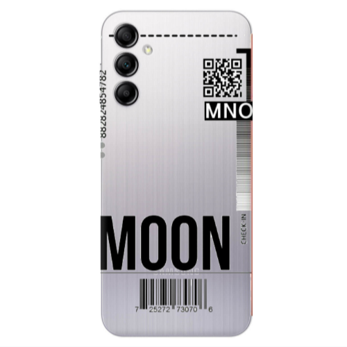 Samsung A24 A ticket to the moon Transparent Silicone TPU Θήκη