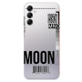 Samsung A24 A ticket to the moon Transparent Silicone TPU Θήκη