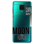 Xiaomi Redmi Note 9S A ticket to the moon Transparent Silicone TPU Θήκη