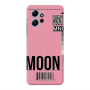 Xiaomi Redmi Note 12 4G A ticket to the moon Pink Colored Silicone TPU Θήκη