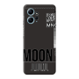 Xiaomi Redmi Note 12 4G A ticket to the moon Black Colored Silicone TPU Θήκη