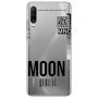 Huawei P30 A ticket to the moon Transparent Silicone TPU Θήκη