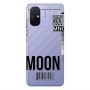 Xiaomi Redmi 12C A ticket to the moon Transparent Silicone TPU Θήκη