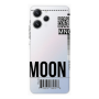 Xiaomi Redmi 12 A ticket to the moon Transparent Silicone TPU Θήκη