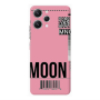 Xiaomi Redmi 12 A ticket to the moon Pink Colored Silicone TPU Θήκη